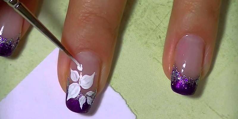 Акрилові фарби для нігтів - техніка нанесення розпису в домашніх умовах та ідеї декору з відео