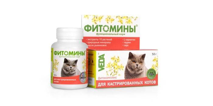 Вітаміни для кастрованих котів - як вибрати по виробнику, ціною