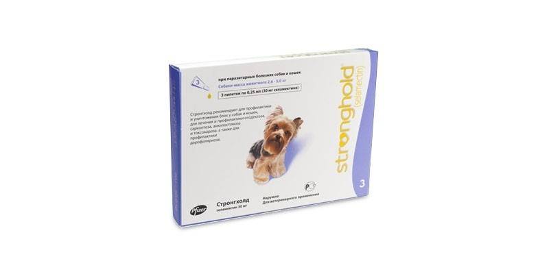 Стронгхолд для собак: застосування препарату
