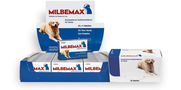Мильбемакс для собак - показання і інструкція із застосування, протипоказання і аналоги