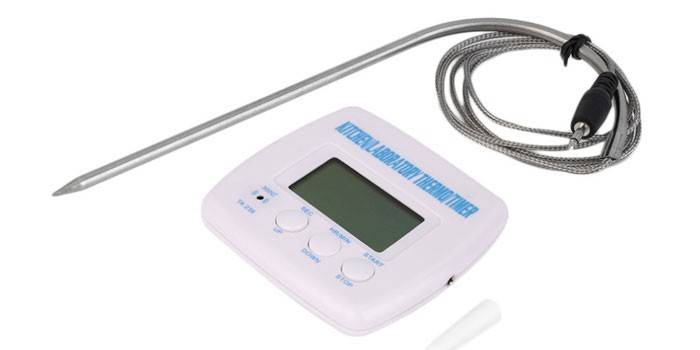 Термометр для духовки газової або електричної - цифрові виносні, з щупом або механічні термометри