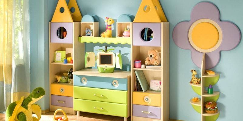 Шафа для іграшок в дитячу кімнату - огляд кращих моделей з описом і фото
