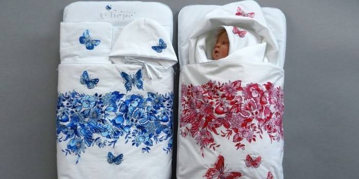 Конверт на виписку для новонародженого: красиві і оригінальні ковдри-трансформери для хлопчика і дівчинки, фото
