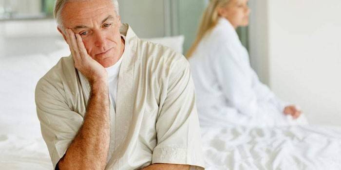Причини імпотенції у чоловіків після 50 років - види захворювання і перші ознаки дисфункції
