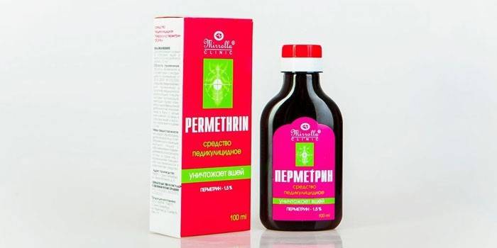 Перметрин - діюча речовина, склад, спосіб застосування, протипоказання та відгуки