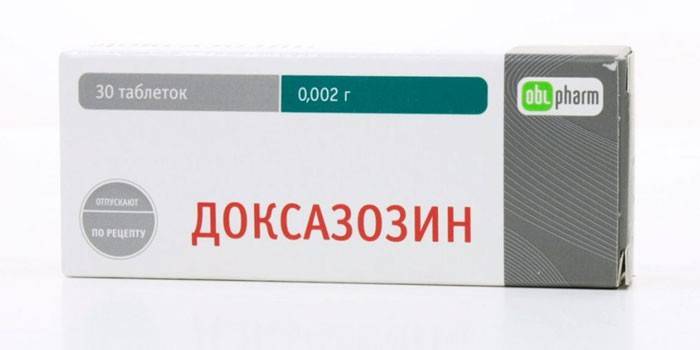 Доксазозин - форма випуску, механізм дії та протипоказання, аналоги і ціна