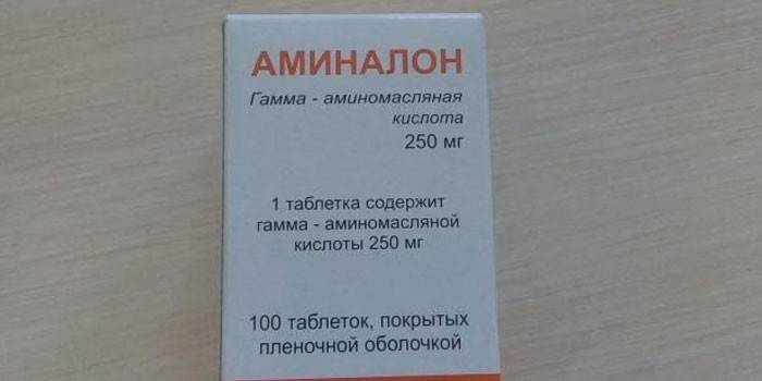 Аміналон - форма випуску, дозування для дітей і дорослих, механізм дії та противпоказания