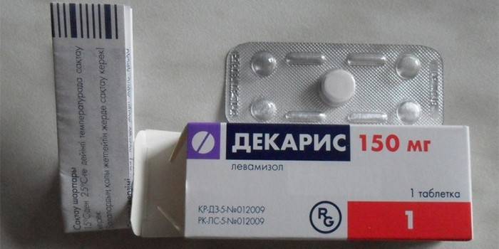 Декарис – інструкція із застосування таблеток, діюча речовина, протипоказання та відгуки