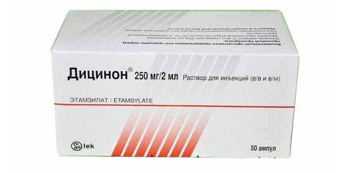 Дицинон – інструкція по застосуванню в таблетках і уколах, дозування, протипоказання та відгуки