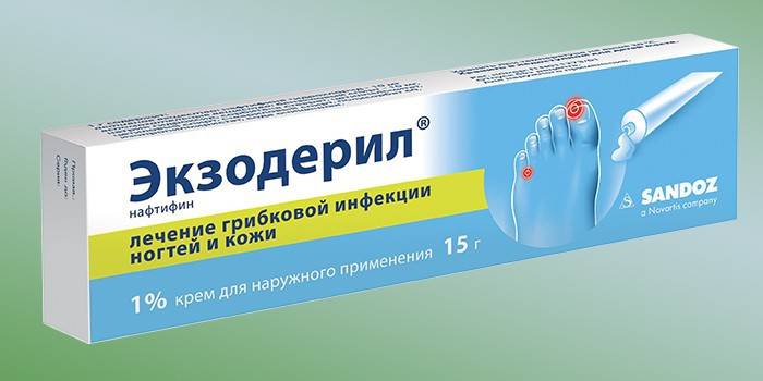 Экзодерил від грибка на нігтях і шкірі - як використовувати для лікування і профілактики, механізм дії