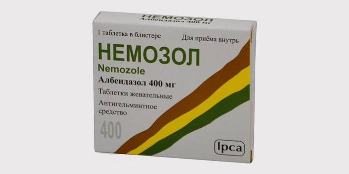 Немозол – інструкція із застосування, показання, склад, форма випуску, побічні дії та відгуки