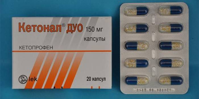 Кетонал Дуо - інструкція, ціна та аналоги протизапального ліки, відгуки