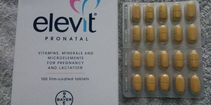 Елевіт Пронаталь для вагітних і годуючих мам - склад вітамінів, дозування, протипоказання та відгуки