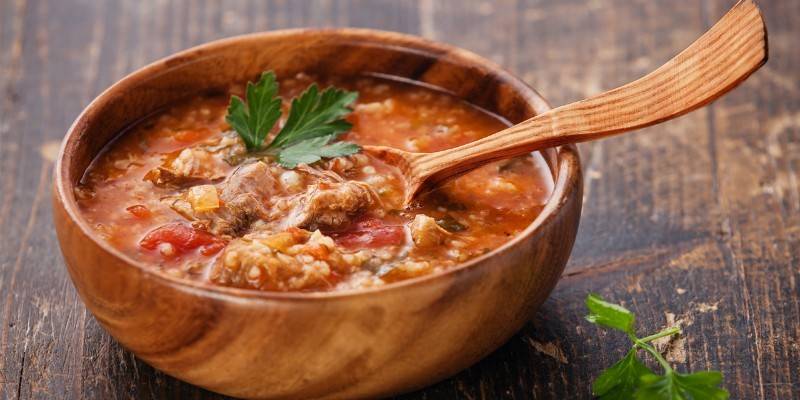 Суп харчо з свинини: приготування страви