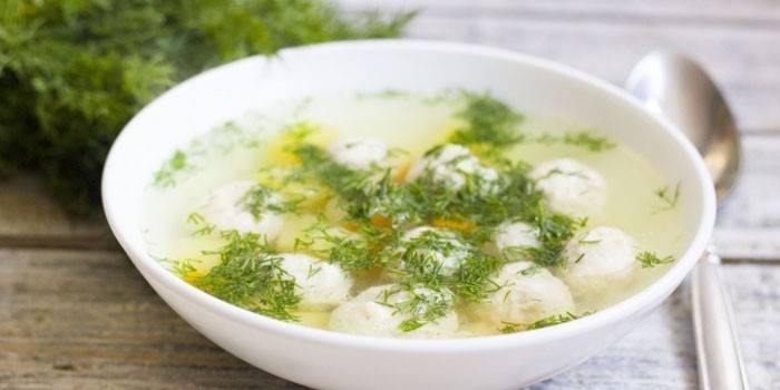 Суп з фрикадельками в мультиварці - як готувати в домашніх умовах