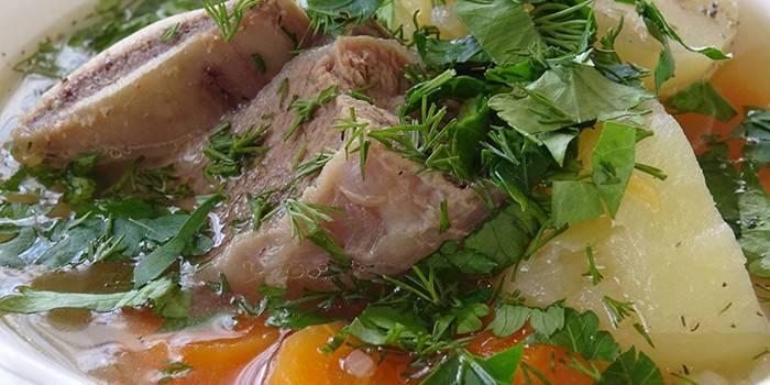 Шурпа - що це за суп, список інгредієнтів і спецій, як готувати з баранини, індички або яловичини