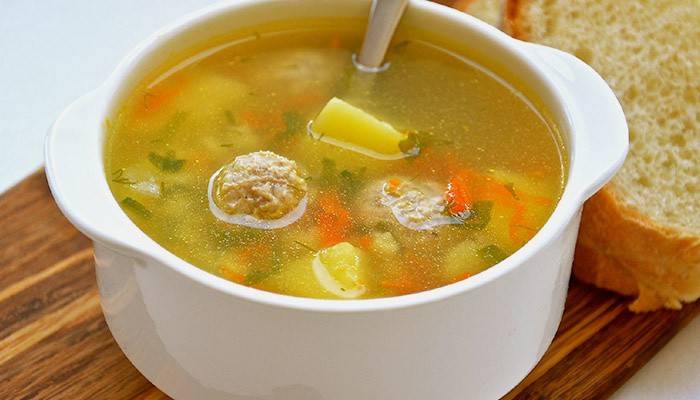 Суп з фаршем - покрокові рецепти приготування, фото і відео