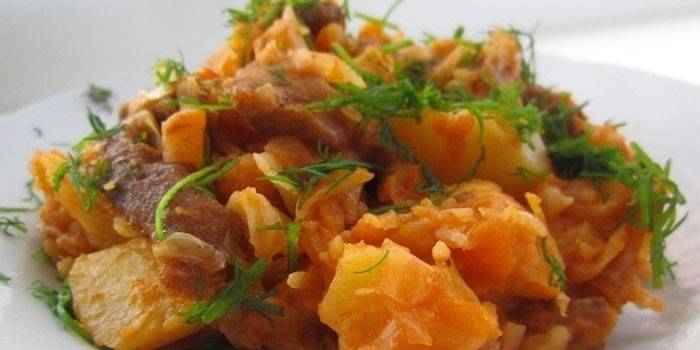 Тушкована картопля з м'ясом і капустою: як приготувати смачну страву, відео