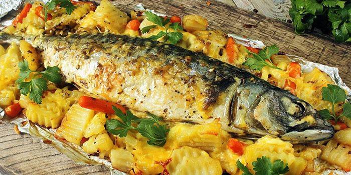 Як правильно приготувати рибу в духовці - вибір продуктів для гарніру, запіканка з дрібного минтая на противені