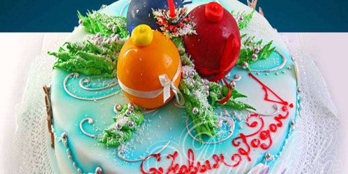 5 ідей, як прикрасити торт на новий рік - варіанти святкового декору