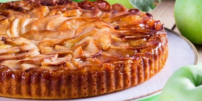 Пиріг з сиру з яблуками: як приготувати тісто і начинку, страви з фото