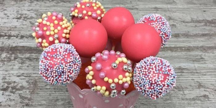 Кейк-попси - як готувати глазуровані цукерки на паличці і чим прикрасити