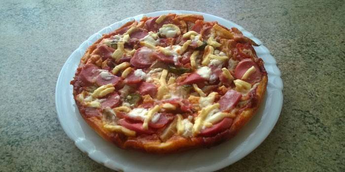 Піца в мультиварці - як приготувати дріжджове, бездріжджове або кефірний тісто за рецептами з фото
