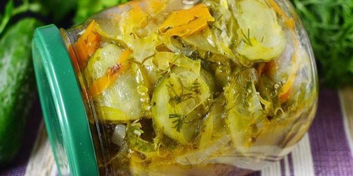 3 салату з великих огірків на зиму - покрокові рецепти приготування