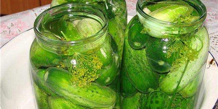 Розсіл для малосольних огірків - рецепт страви - закуски з хріном і зеленню