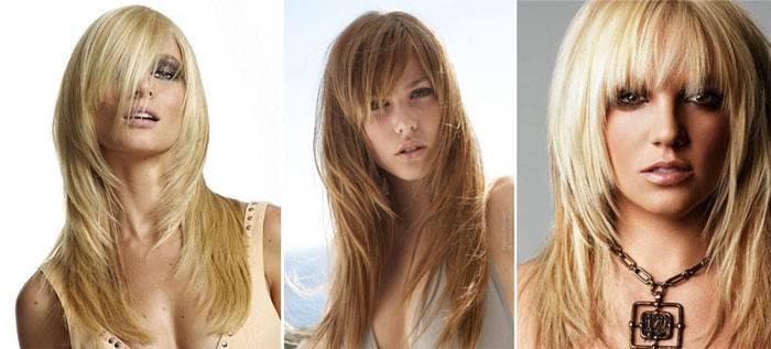 Рвані стрижки на довге волосся: варіанти з фото