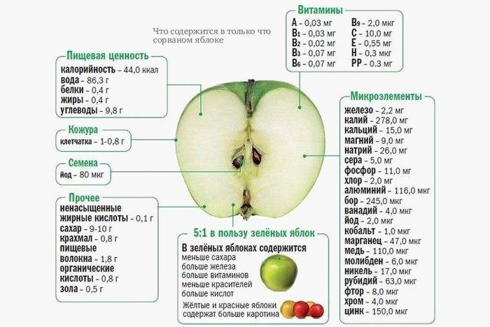 Яблучна дієта по днях і користь фрукта для організму