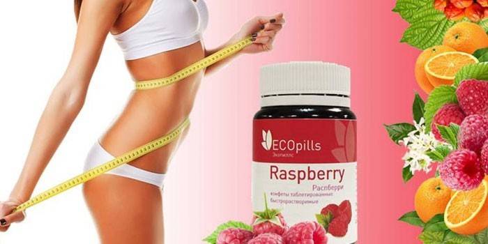 Eco Pills Raspberry для схуднення - інструкція по застосуванню і шкоду таблеток, реальні відгуки і ціни